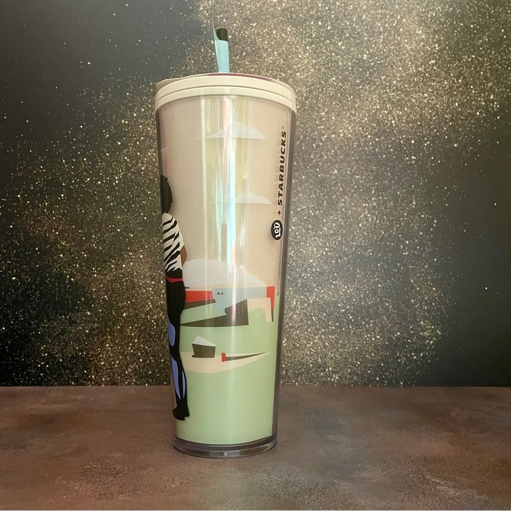 New Limited Edition - 2024 Starbucks Lou Black History Month Venti Cold Cup 24oz - Picture 4 of 7